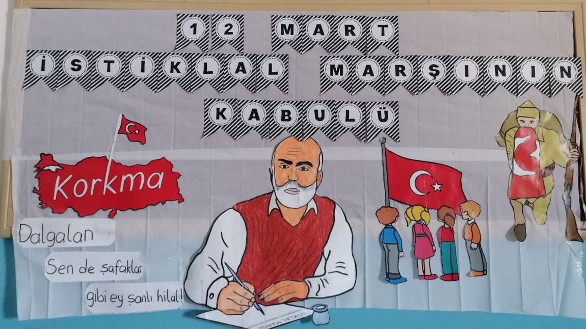 Okulumuzda 12 Mart İstiklal Marşının Kabulü ve Mehmet Akif Ersoy´u Anma Günü Programı Düzenlendi
